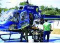 Samu e Ciopaer realizam resgate aéreo de paciente com traumatismo em Porto Walter
